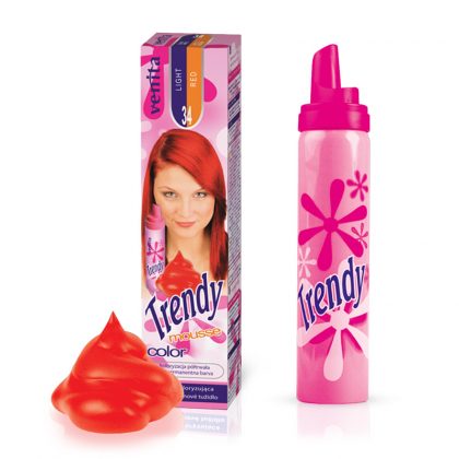 Pena za kosu u boji VENITA Trendy (34 Light Red)
