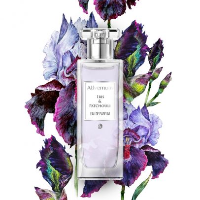 Ženski parfem ALLVERNUM Iris & Patchouli (umetnički prikaz)